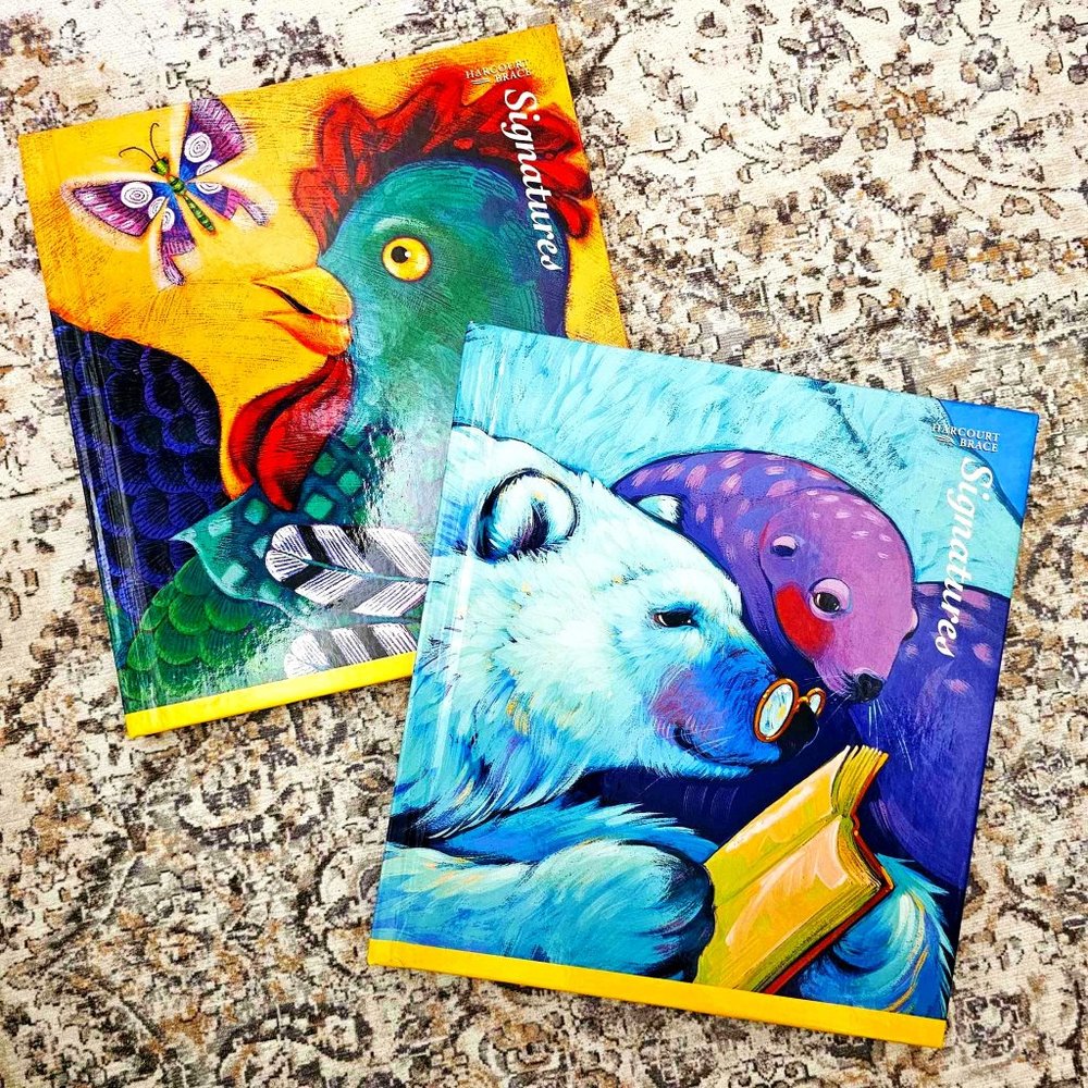 "Warm Friends" and "Big Dreams". Children's Book Set of 2. Harcourt Brace.